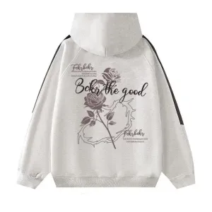 AG American Simplicity  Roses Style Hoodie