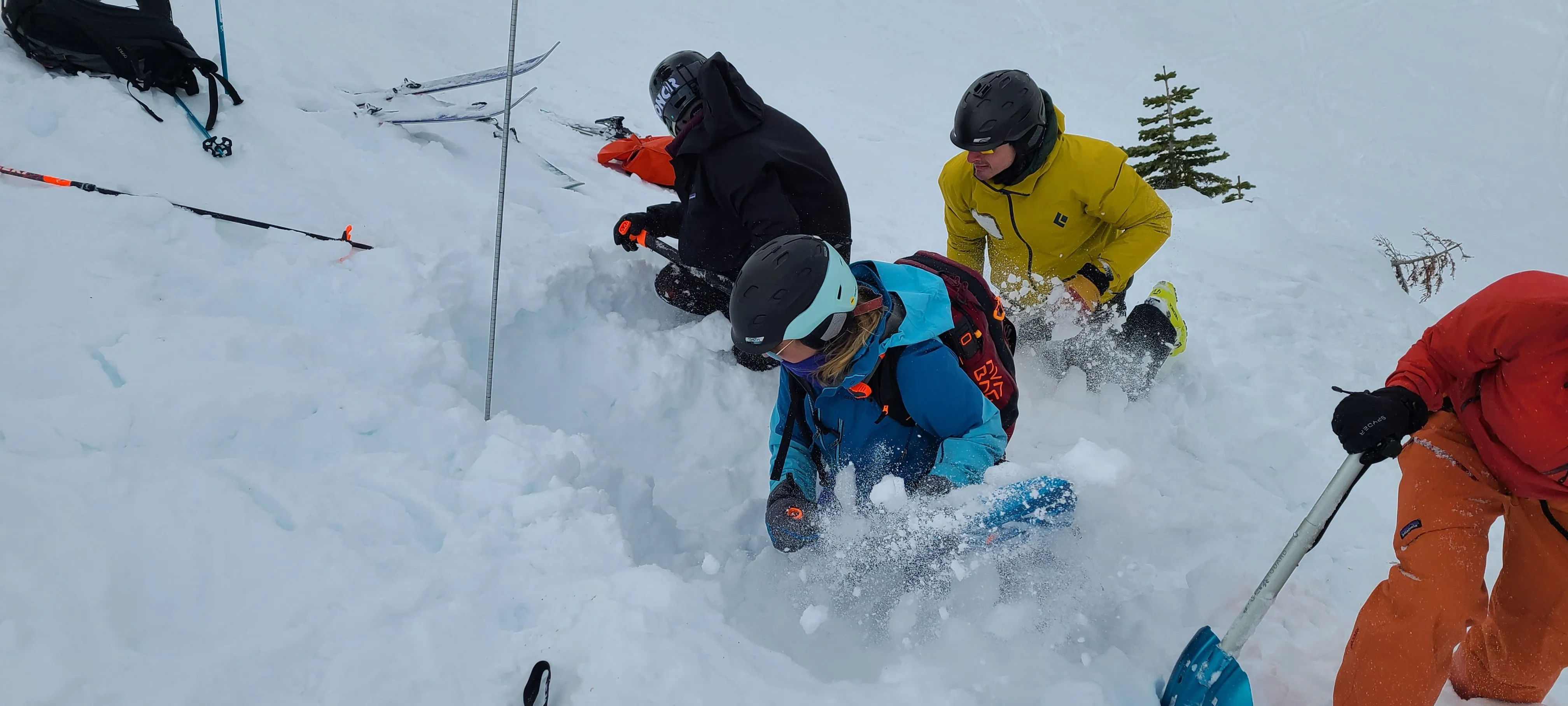 AIARE 1   Rescue Avalanche Course in Tahoe