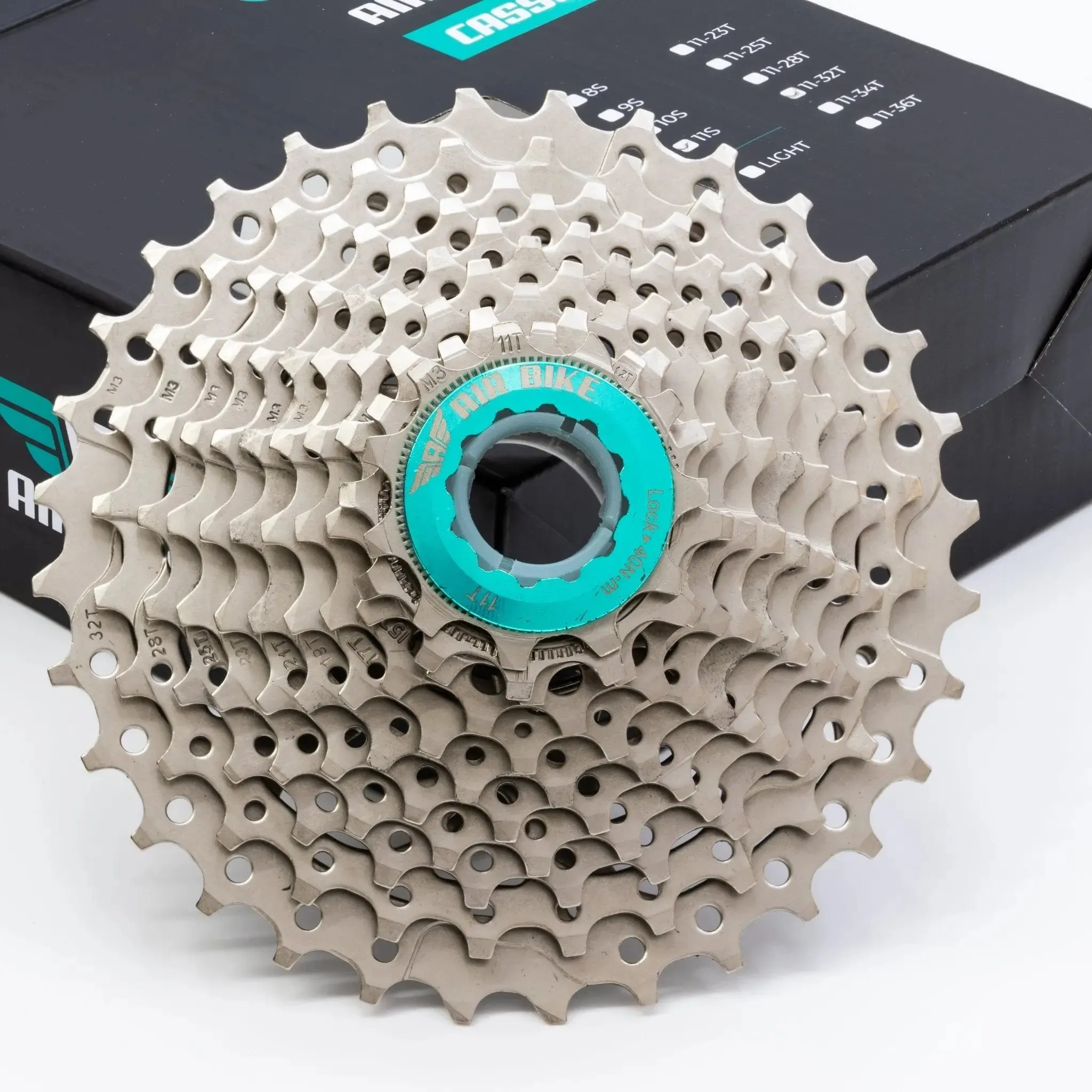 AirBike UK 11 Speed 11-32T Cassette: Affordable Upgrade for Shimano 11-Speed Bikes CLEARANCE