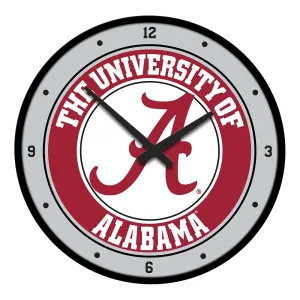 Alabama Crimson Tide: Modern Disc Wall Clock