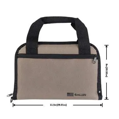 Allen Pistol Tote with Pocket - Taupe