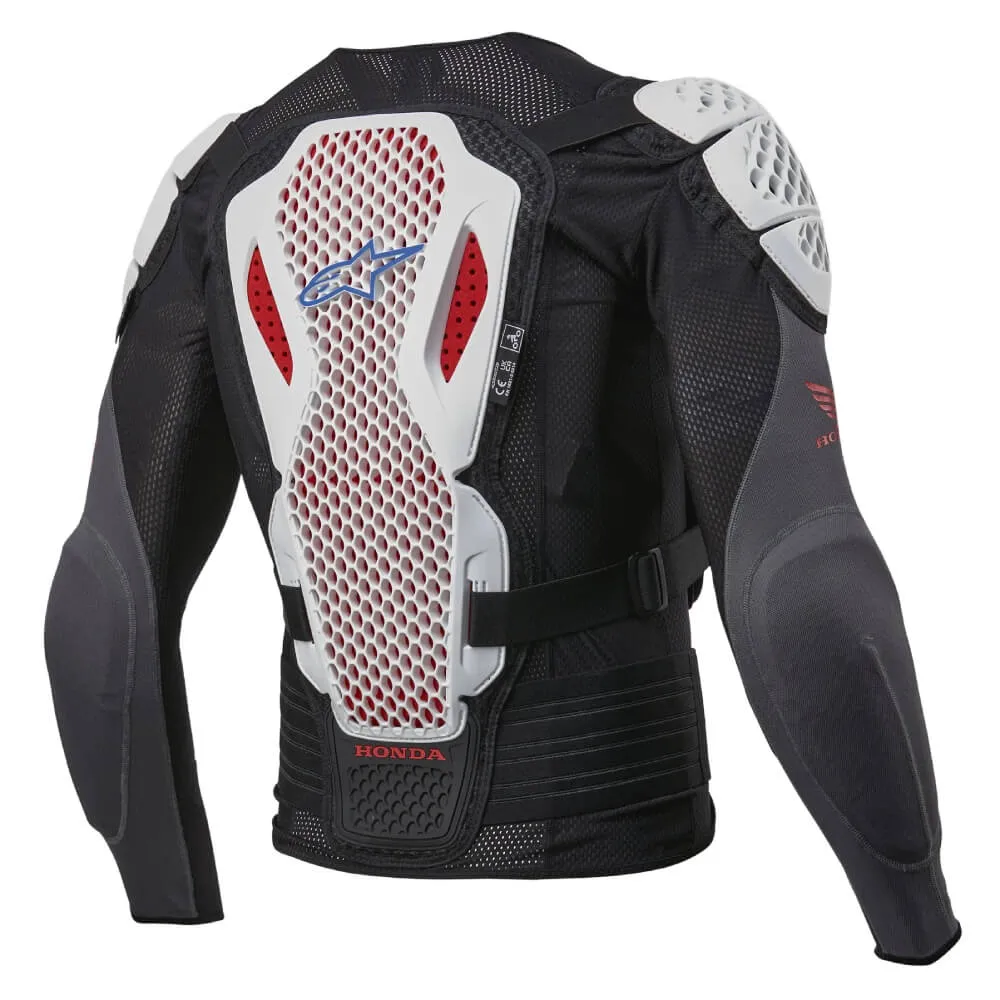 Alpinestars Honda Bionic Plus V2 Protection Jacket Black / White / Blue / Bright Red