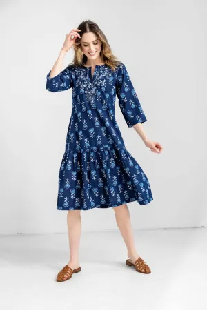 Amaya Julie Navy Dress