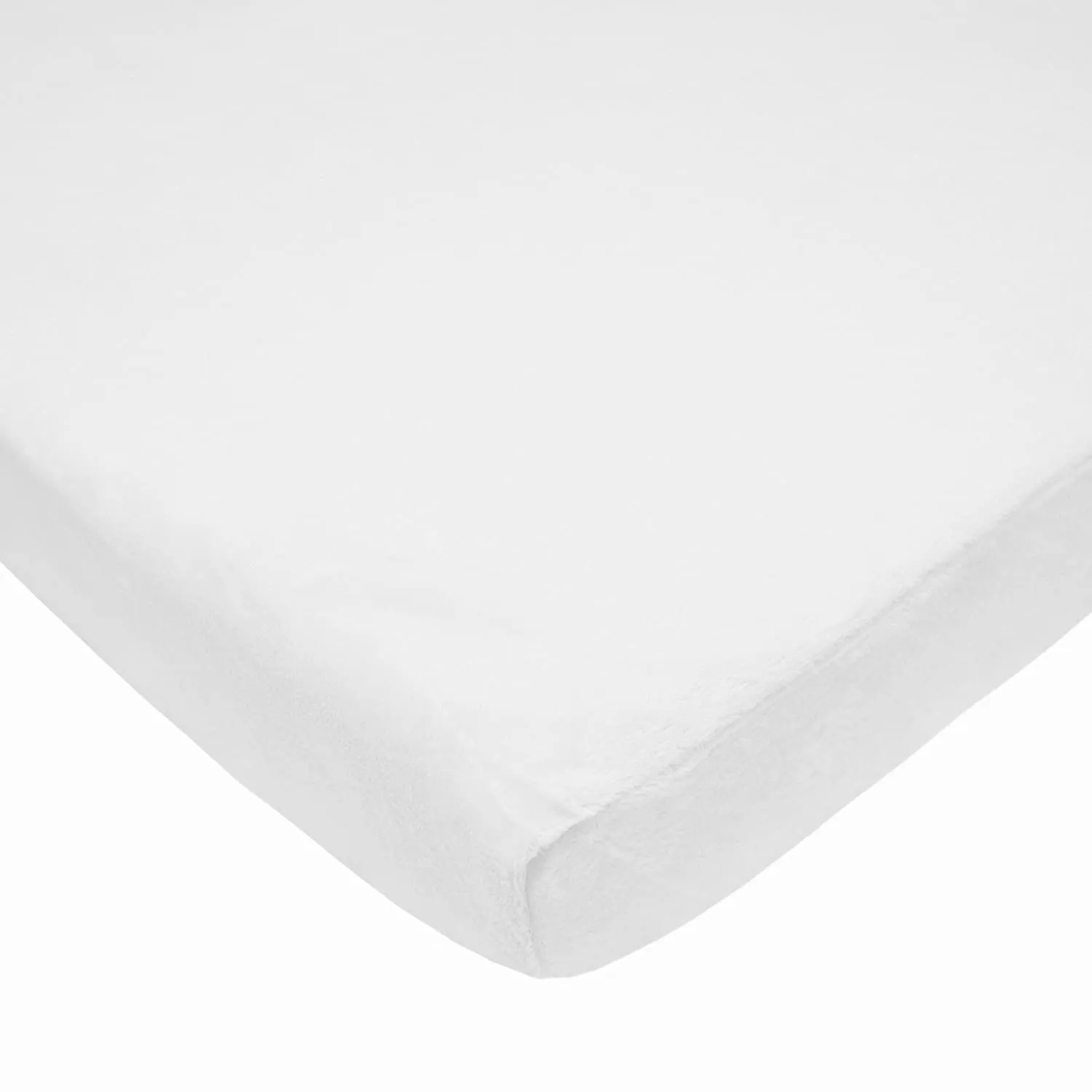 American Baby Co. Heavenly Soft Chenille Fitted Bassinet Sheet - Solid (15" x 33")