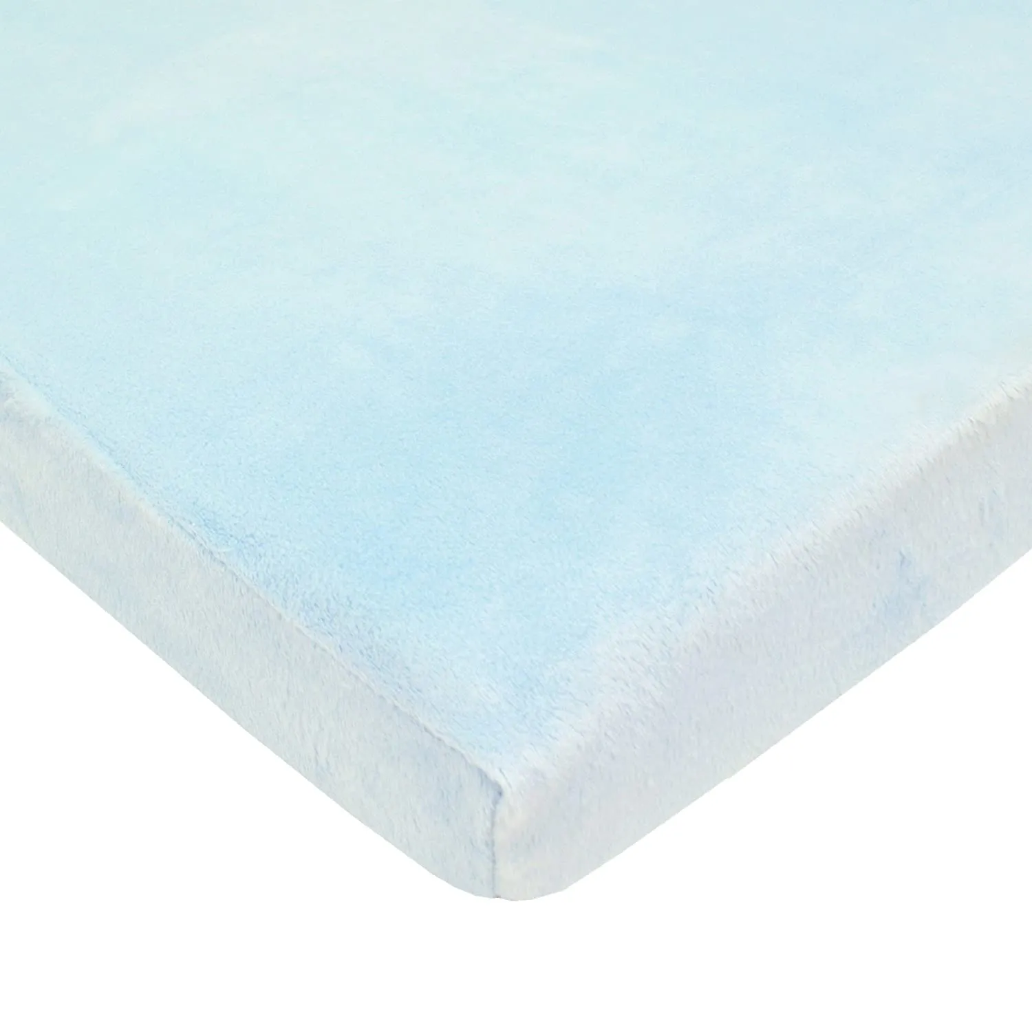 American Baby Co. Heavenly Soft Chenille Fitted Bassinet Sheet - Solid (15" x 33")