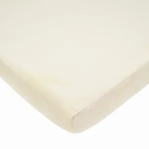 American Baby Co. Heavenly Soft Chenille Fitted Bassinet Sheet - Solid (15" x 33")