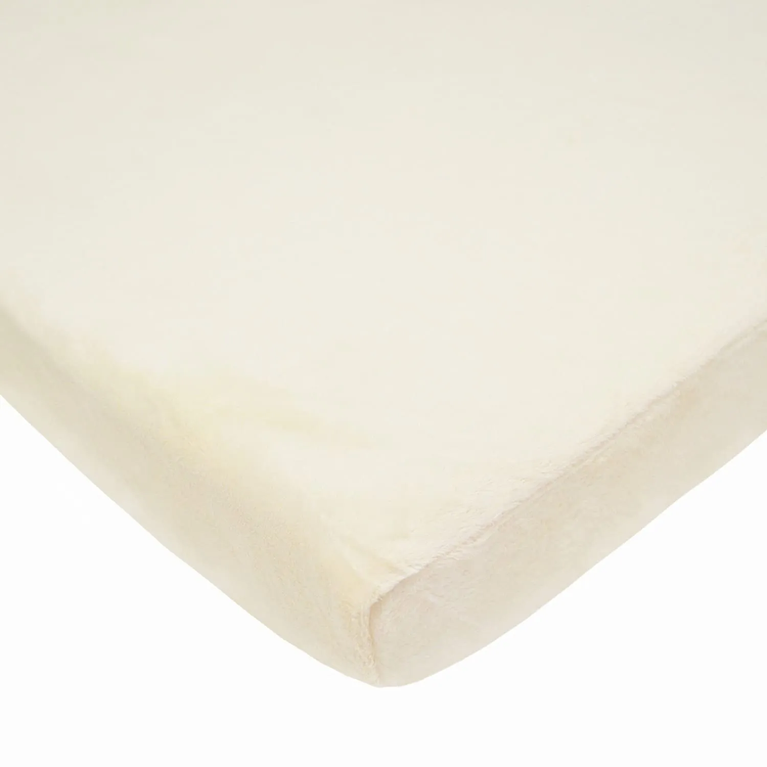 American Baby Co. Heavenly Soft Chenille Fitted Bassinet Sheet - Solid (15" x 33")