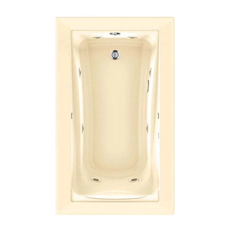 American Standard 3571.048WC.021 Green Tea EcoSilent 5 ft. Whirlpool Tub in Bone