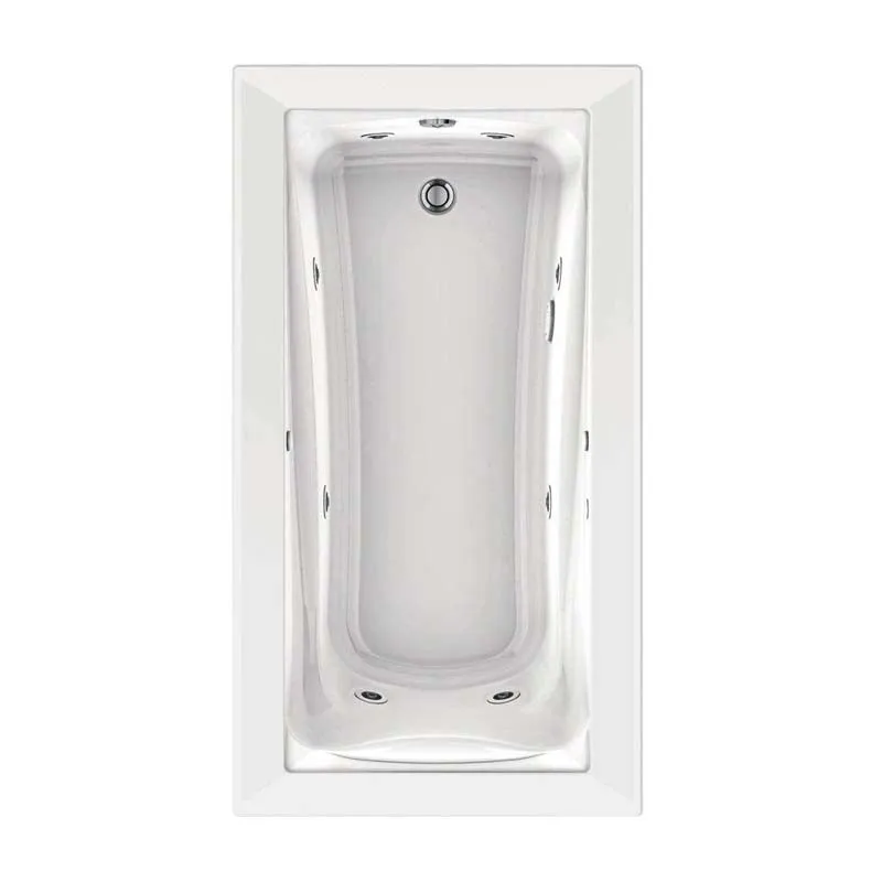 American Standard 3572.048WC.020 Green Tea EcoSilent 5.5 ft. Whirlpool Tub in White