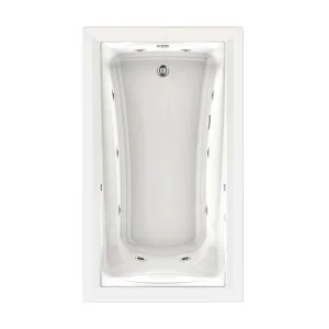 American Standard 3575.048WC.020 Green Tea EcoSilent 6 ft. x 3.5 ft. Whirlpool Tub in White