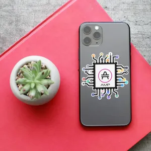 AMP Token CPU Sticker