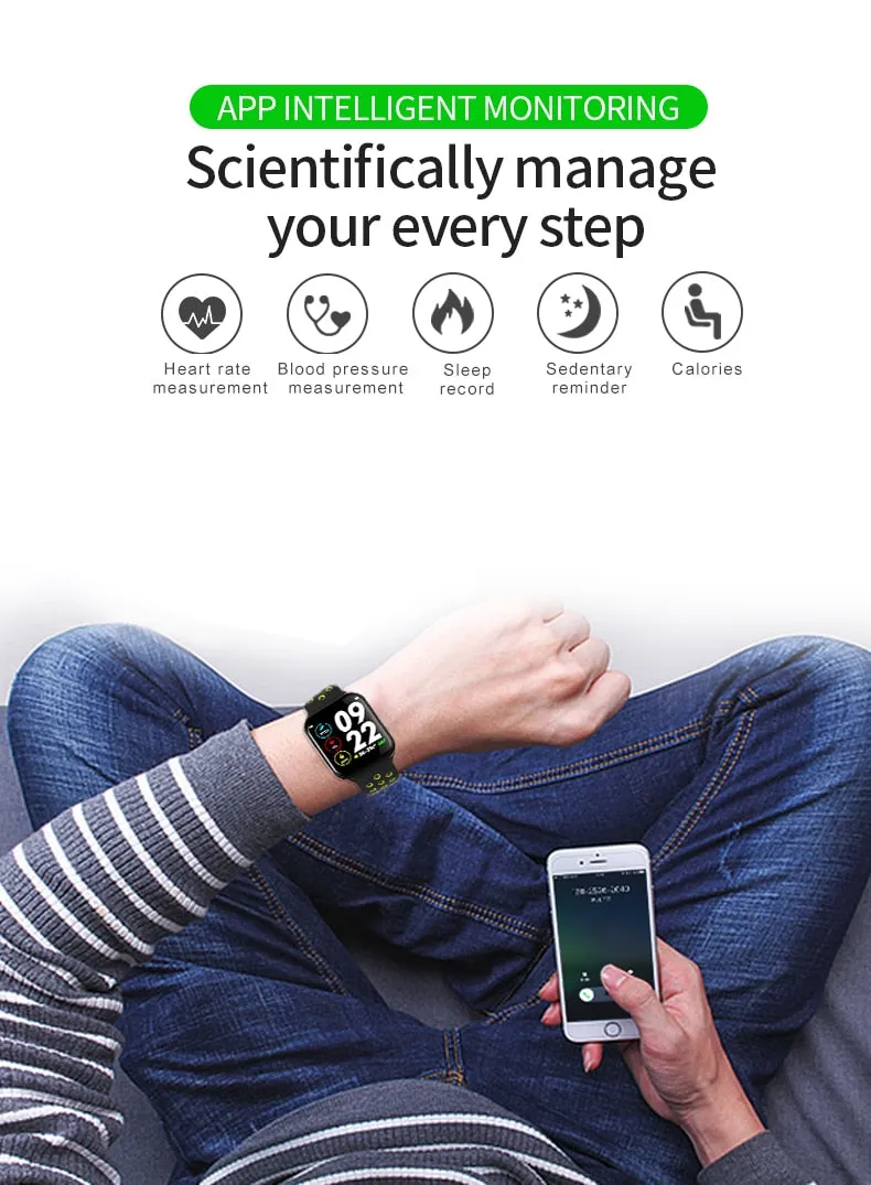 Android Health Watch l Health & Fitness Smartwatch