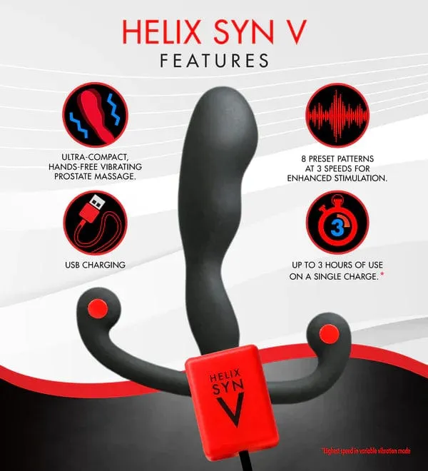 Aneros Vibrating Helix Syn Black
