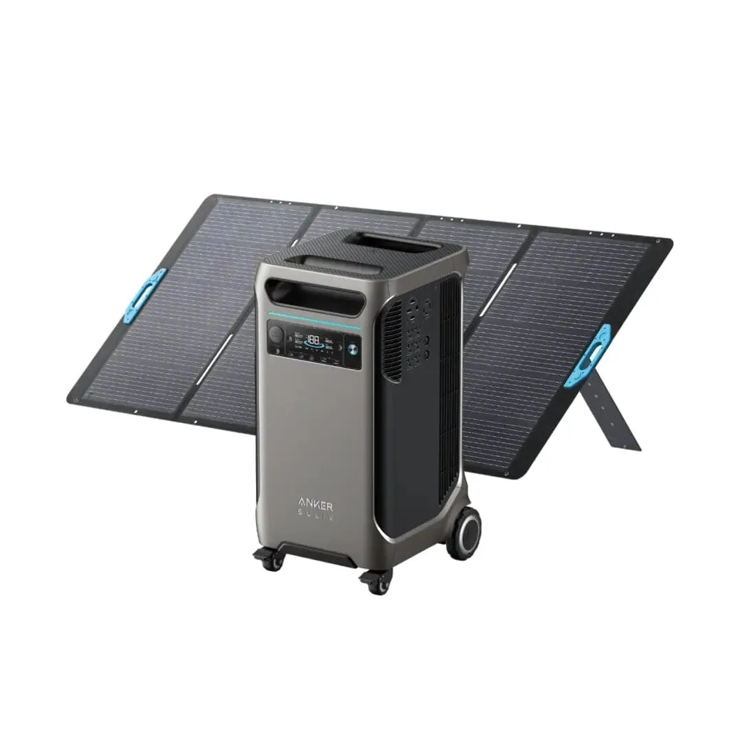 Anker SOLIX F3800 Portable Power Station   400W Portable Solar Panel