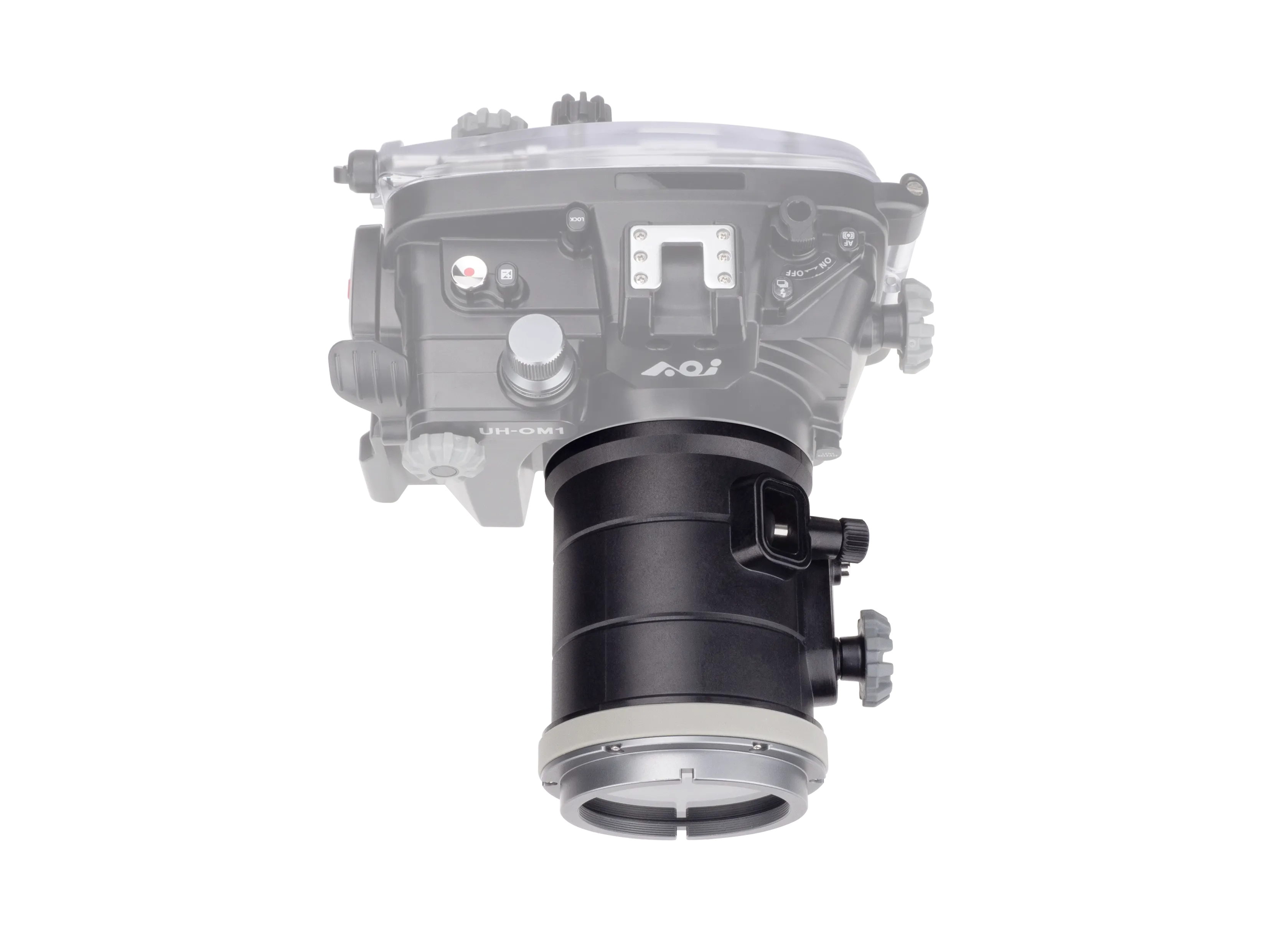 AOI Flat Port for PEN Mount Housing - ED 90mm Macro PRO Lens (FLP-09)