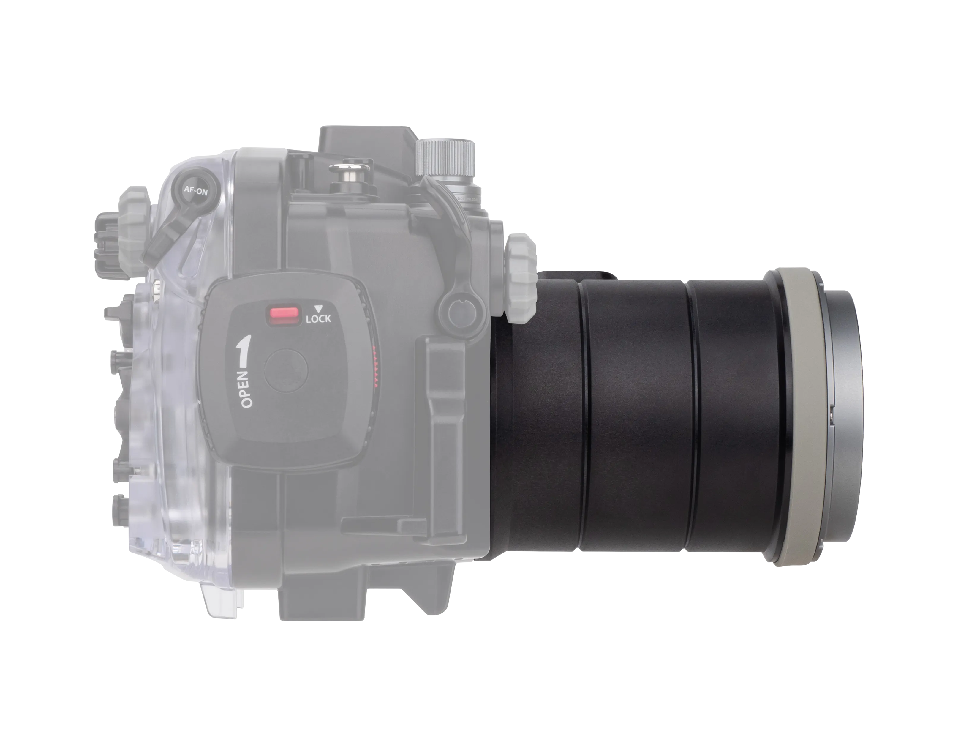 AOI Flat Port for PEN Mount Housing - ED 90mm Macro PRO Lens (FLP-09)