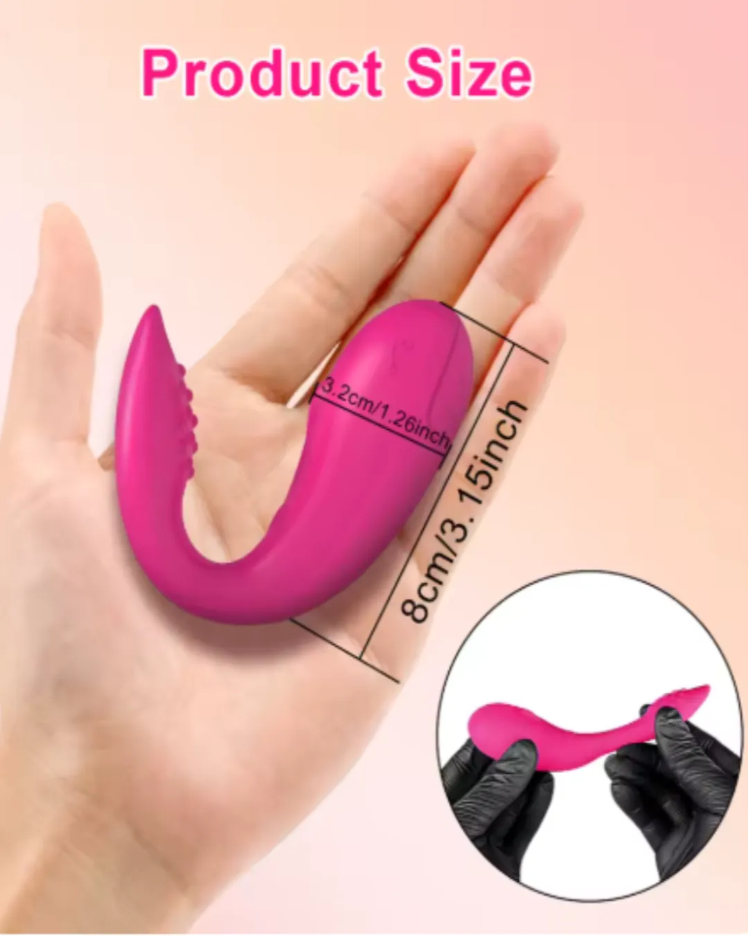 App Controlled Egg - Bluetooth G-Spot & Clitoral Dual Stimulator - Discreet Design for Ultimate Pleasure