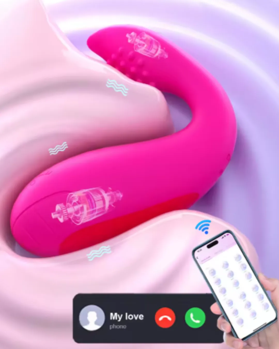 App Controlled Egg - Bluetooth G-Spot & Clitoral Dual Stimulator - Discreet Design for Ultimate Pleasure