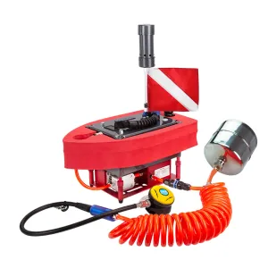 AQUAROBO 819-4.5 Dive Systems Diving Ventilator Diving Scuba Tanks,Diving Tanks Portable Rechargeable Scuba Tanks Diving System,Waterproof Air Compressor(4.5Hrs)