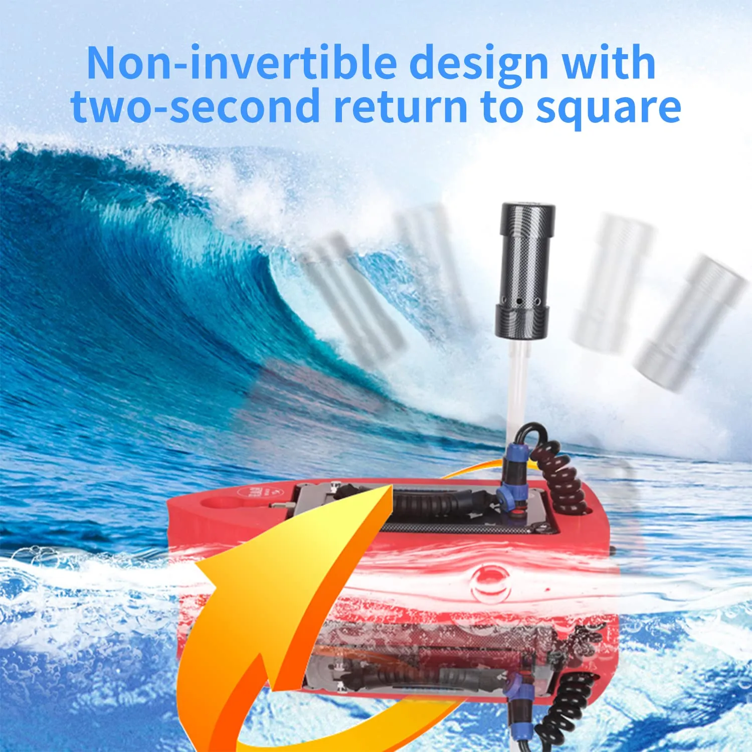 AQUAROBO 819-4.5 Dive Systems Diving Ventilator Diving Scuba Tanks,Diving Tanks Portable Rechargeable Scuba Tanks Diving System,Waterproof Air Compressor(4.5Hrs)