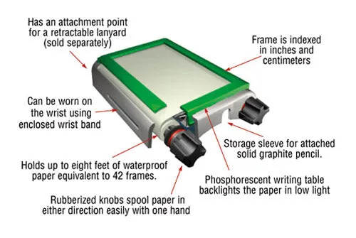 AquaSketch Minno 2 Underwater scrolling dive slate