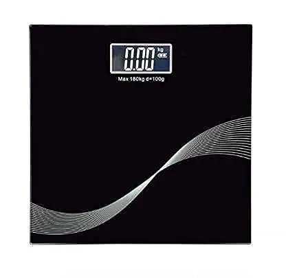 Ardith Electronic Thick Tempered Glass LCD Display Digital Personal Bathroom Health Body Weight Weighing Scales For Body Weight, Weight Scale Digital For Human Body