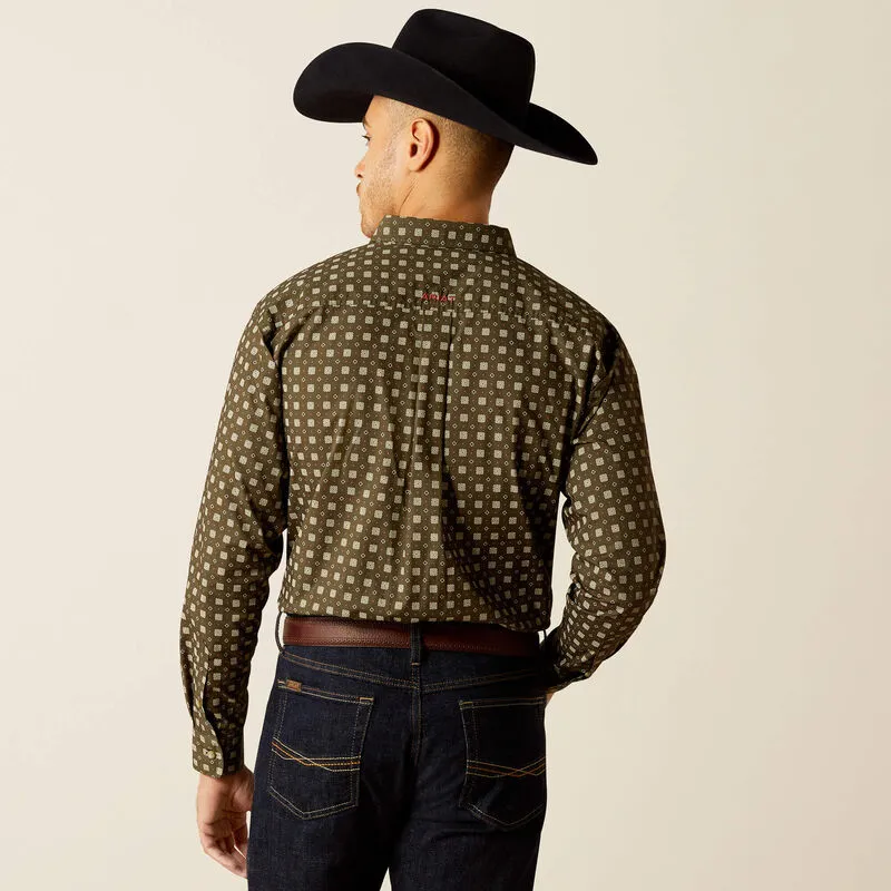 Ariat 10052371 Shep LS Shirt Deep Green
