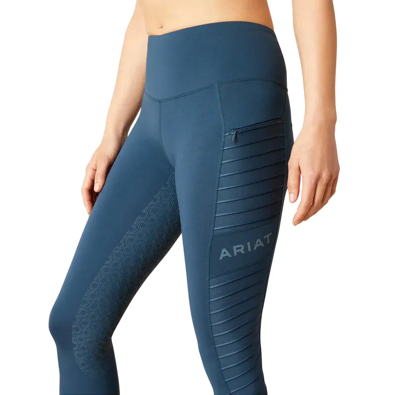 Ariat EOS Full Seat Ladies Tights Deep Petroleum