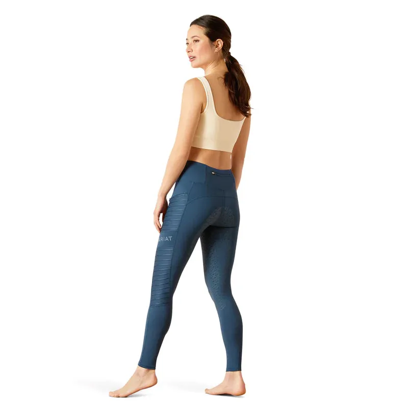 Ariat EOS Full Seat Ladies Tights Deep Petroleum