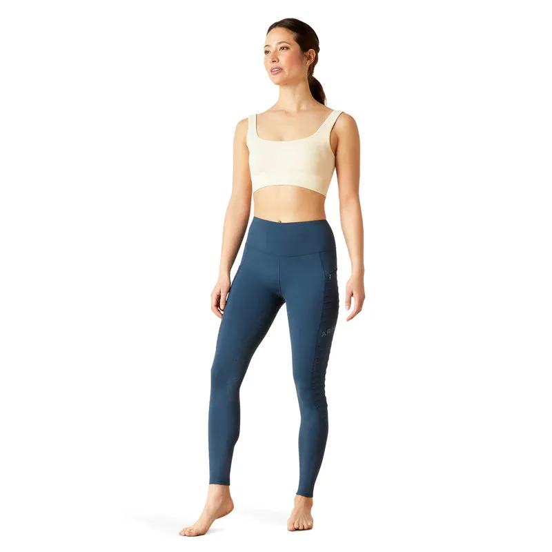 Ariat EOS Full Seat Ladies Tights Deep Petroleum