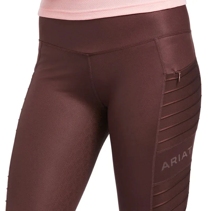 Ariat EOS MOTO Full Seat Tight Ladies Deep Mahogany Hide Emboss