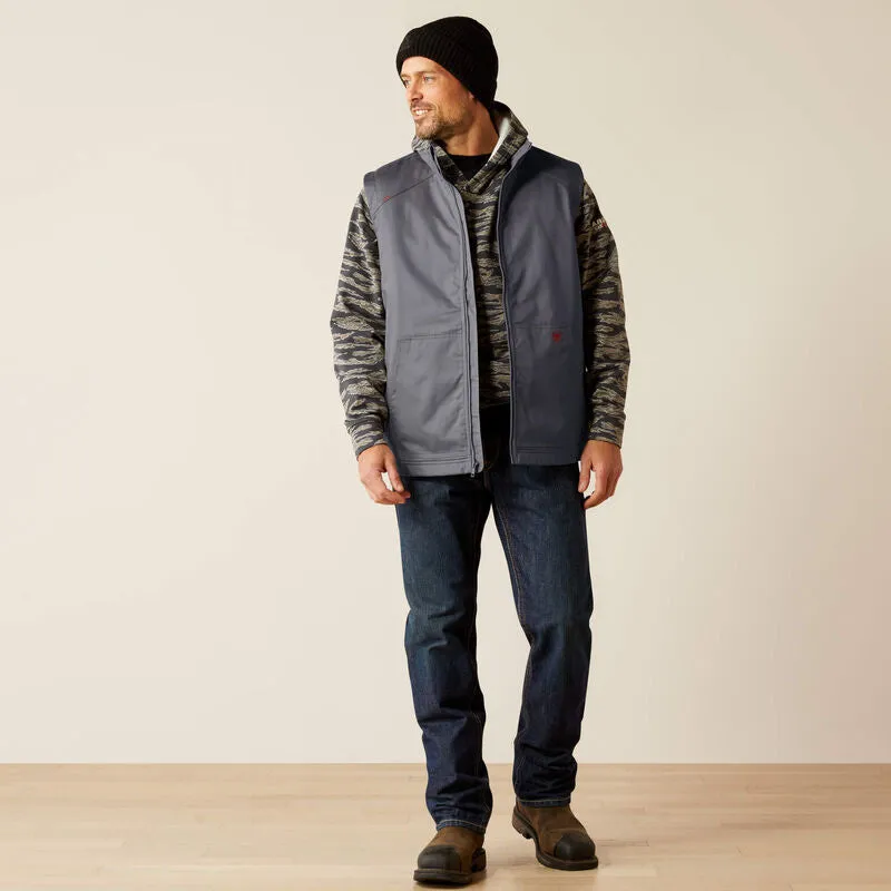 Ariat Men's Basic Flame Resistant Insulated Vest Grey - 10052101