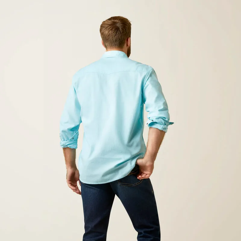 Ariat® Men's "Ace Retro" Snap Long Sleeve Western Shirt