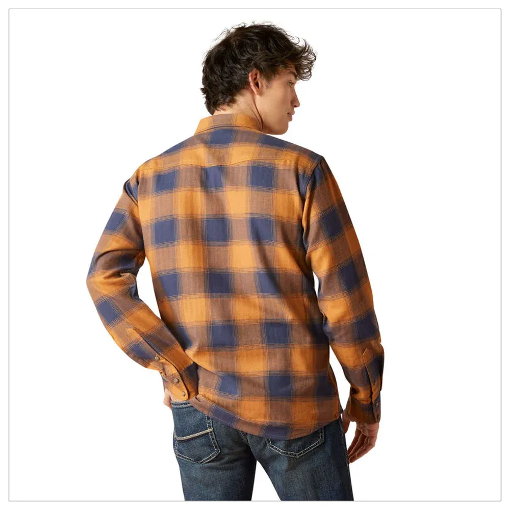 Ariat® Men's "Hamilton Retro" Snap Long Sleeve Western Shirt