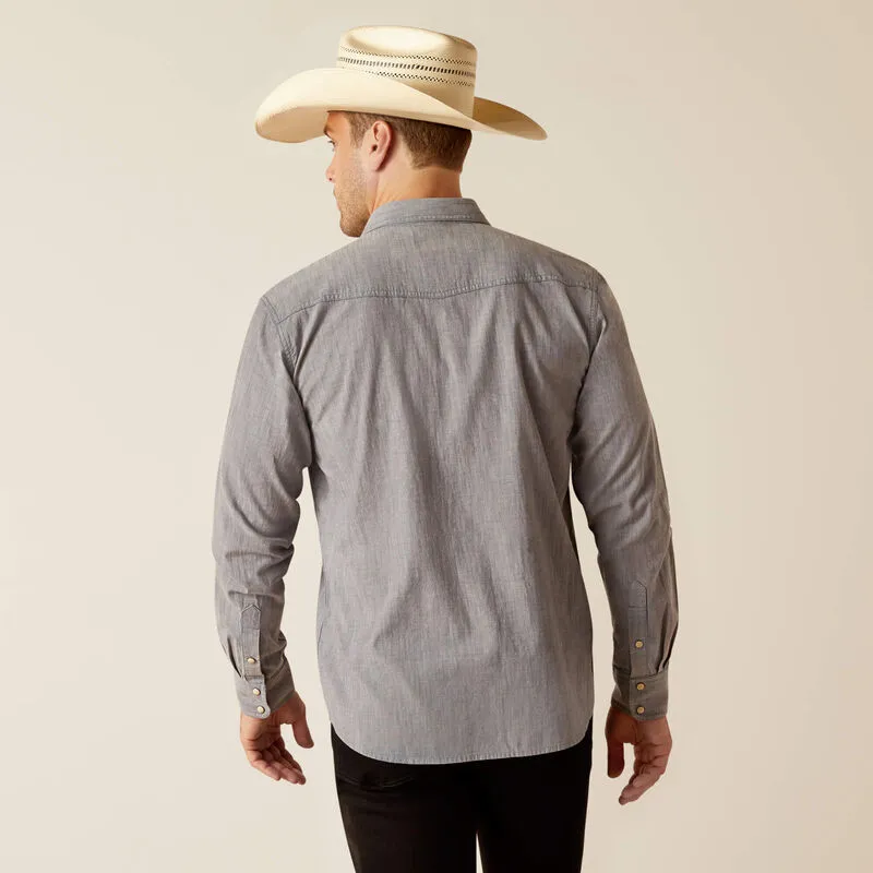 Ariat® Men's "Jurlington Retro" Snap Long Sleeve Shirt