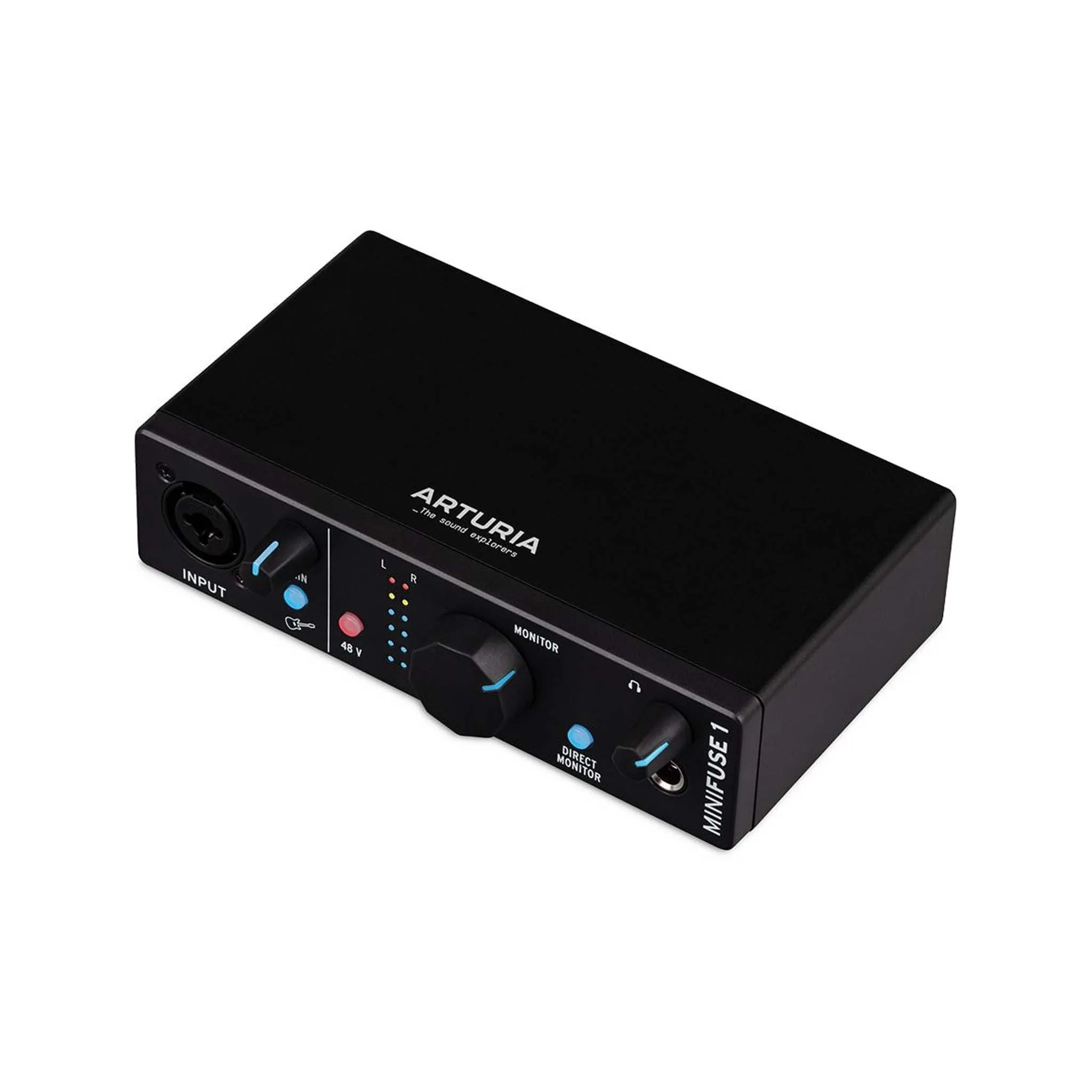 Arturia MiniFuse 1 USB-C Audio Interface, Black