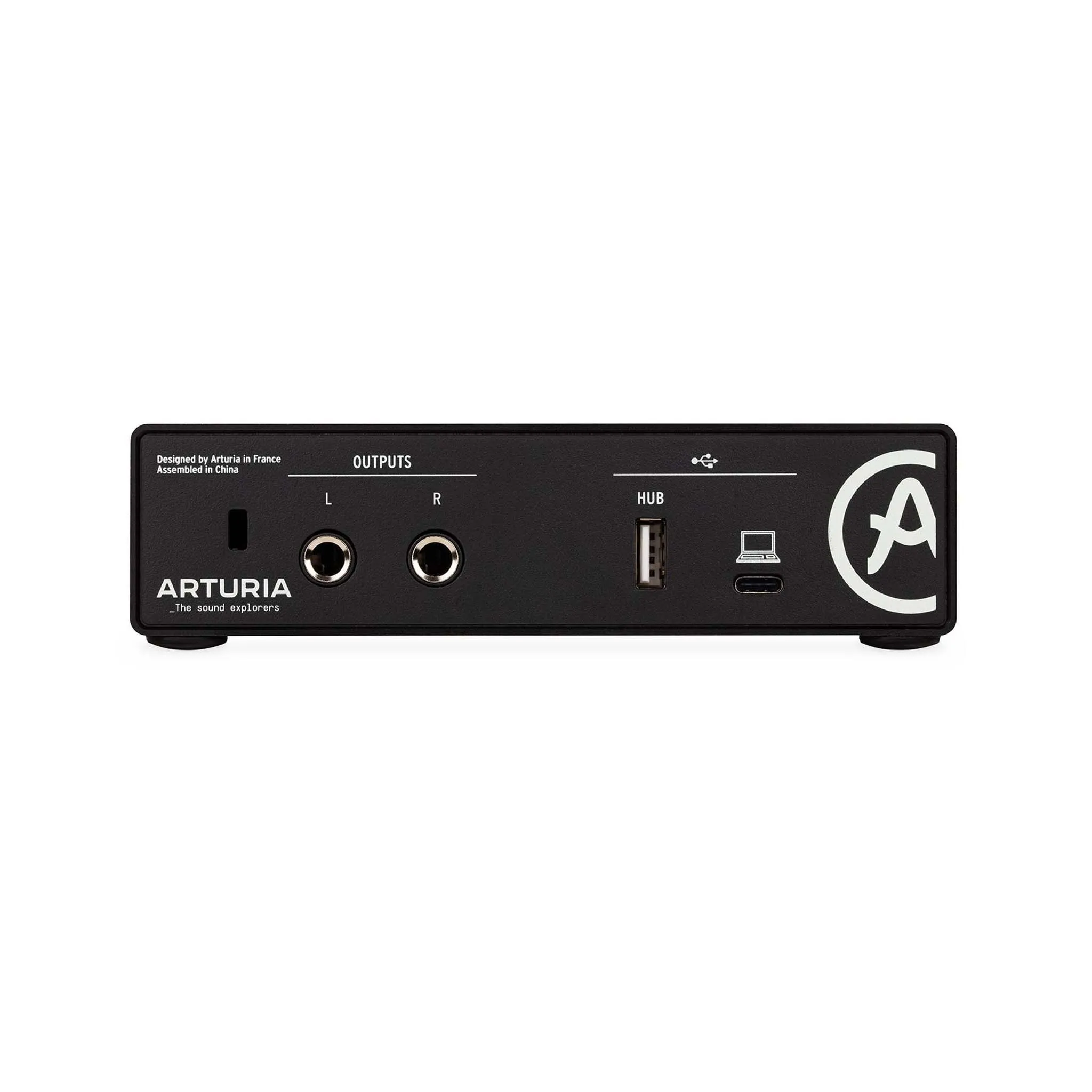 Arturia MiniFuse 1 USB-C Audio Interface, Black