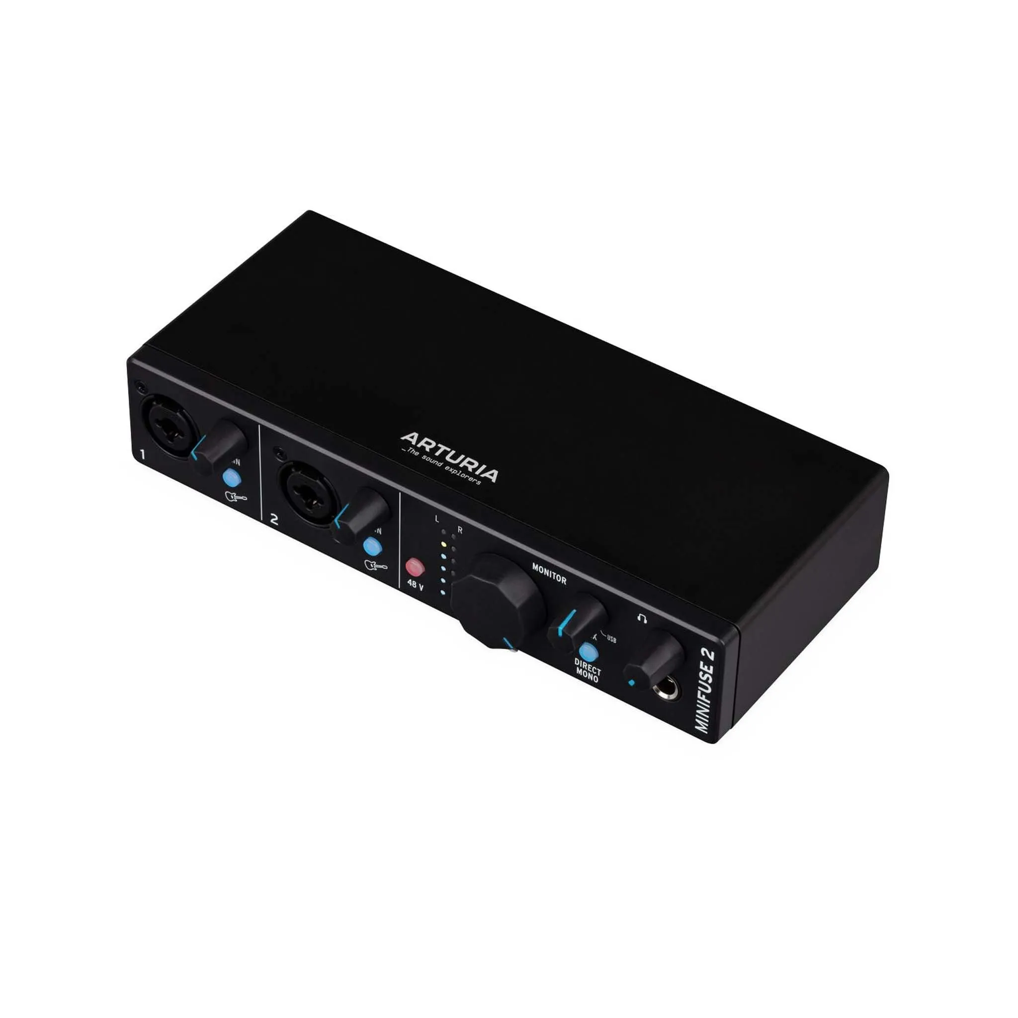 Arturia MiniFuse 2 USB-C Audio Interface, Black