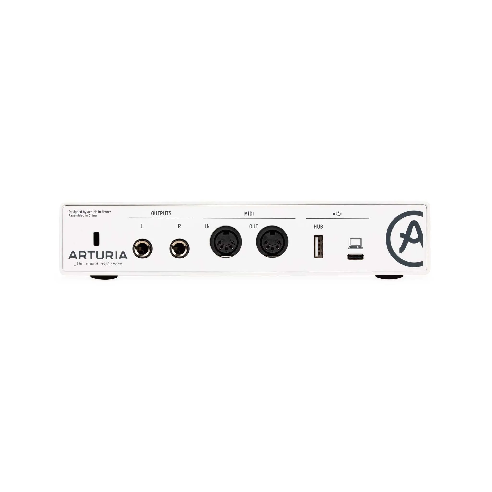 Arturia MiniFuse 2 USB-C Audio Interface, White