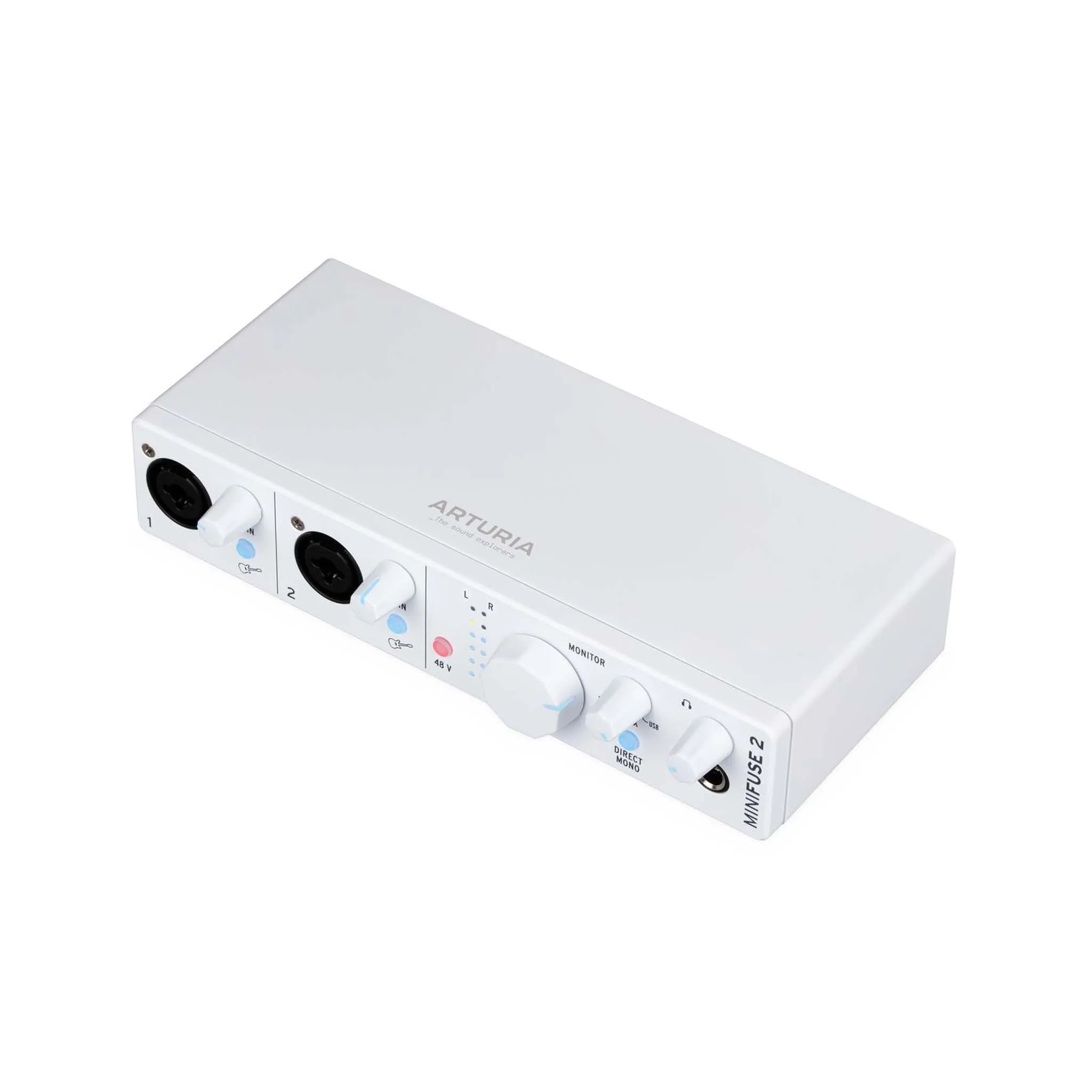 Arturia MiniFuse 2 USB-C Audio Interface, White