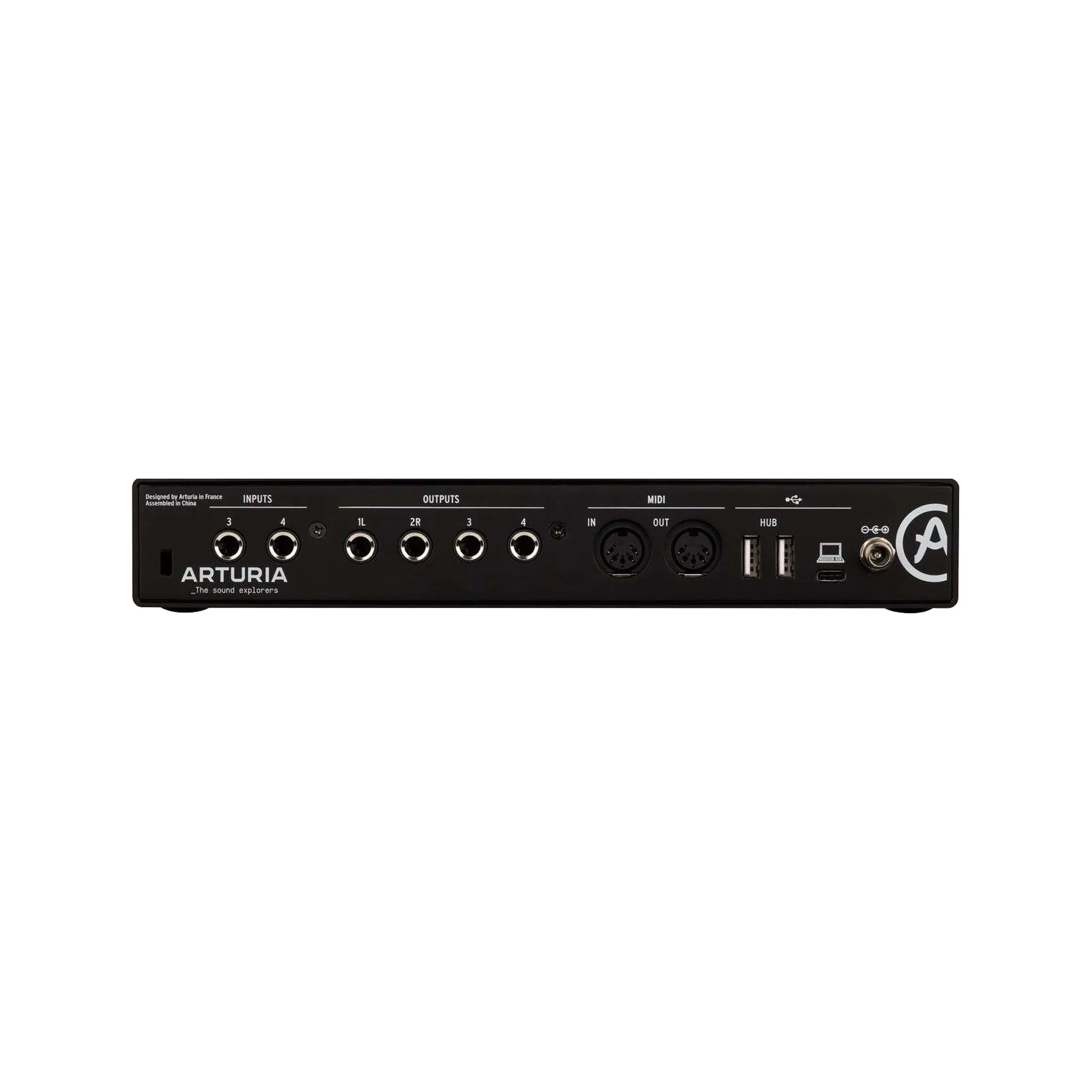 Arturia MiniFuse 4 USB-C Audio Interface - Black
