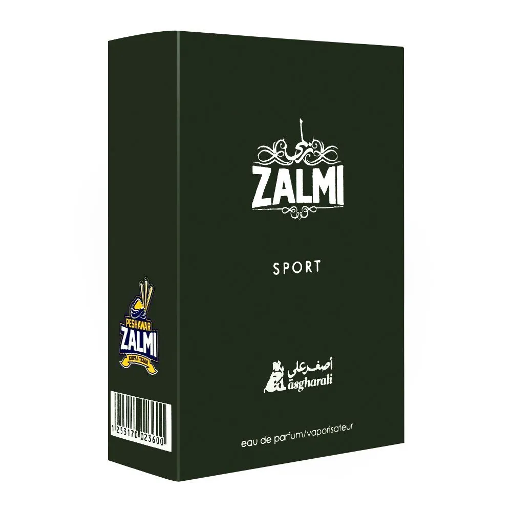 Asgharali Zalmi Sport Green Eau De Parfum |  Bahrain  | Fragrances  For Men.