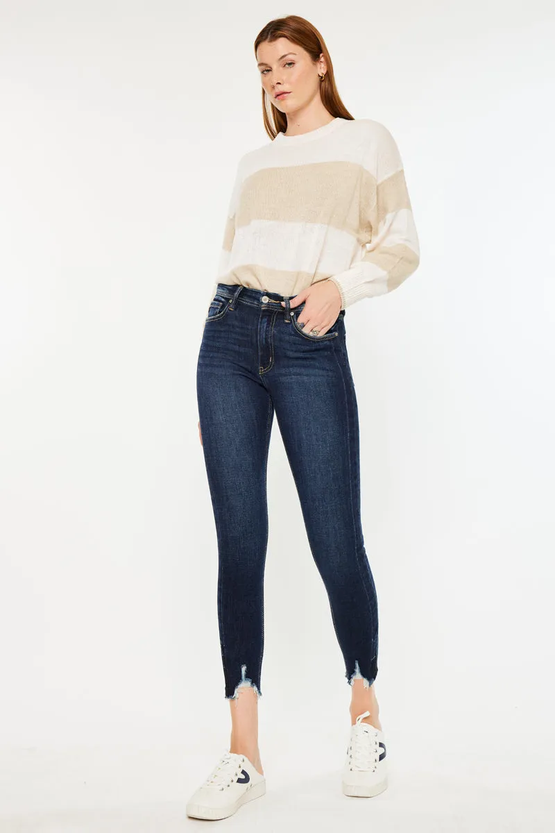 Aspen High Rise Ankle Skinny Jeans
