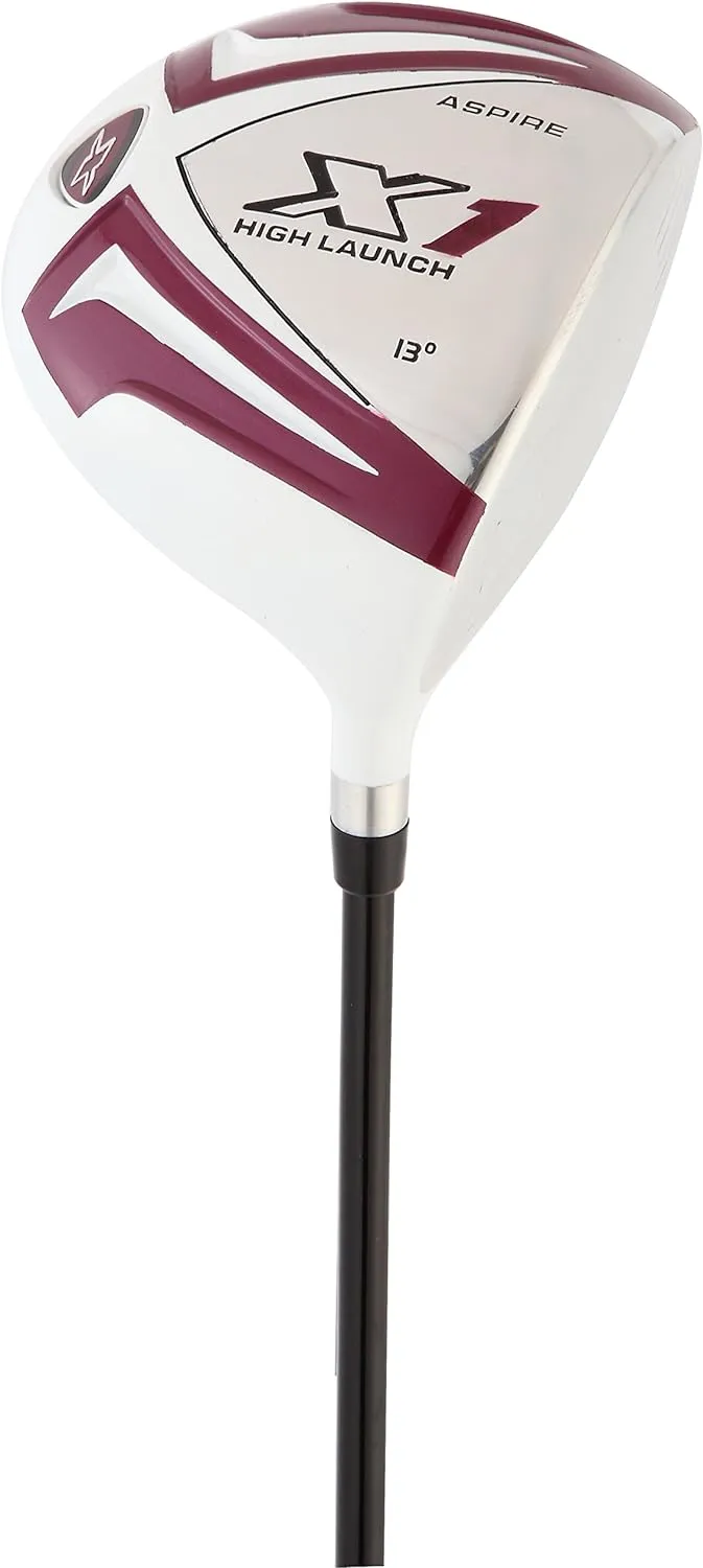 Aspire X1 9 Club Complete Womens Golf Set Purple