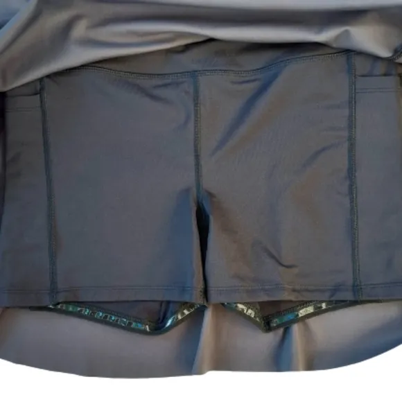 Athleta Camo Camouflage Match Point Athletic Skort Skirt Size Small