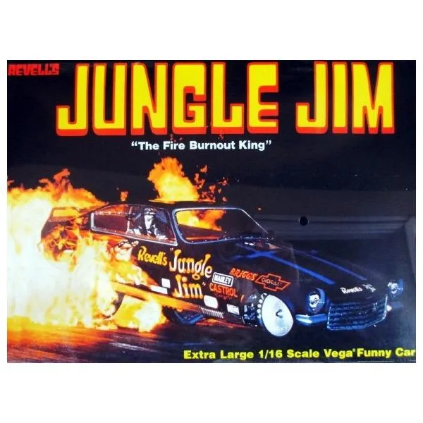Atlantis: Jungle Jim Funny Car 1/16 BIG SCALE MADE IN THE USA