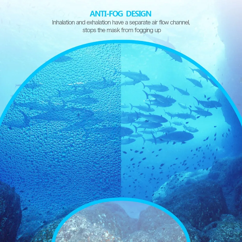 Atlantis Panoramic Snorkeling Mask