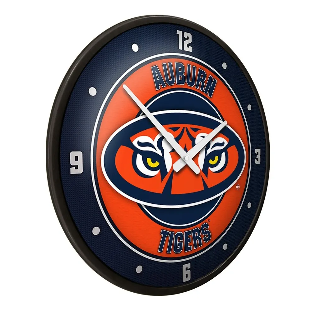 Auburn Tigers: Tiger Eyes -Modern Disc Wall Clock
