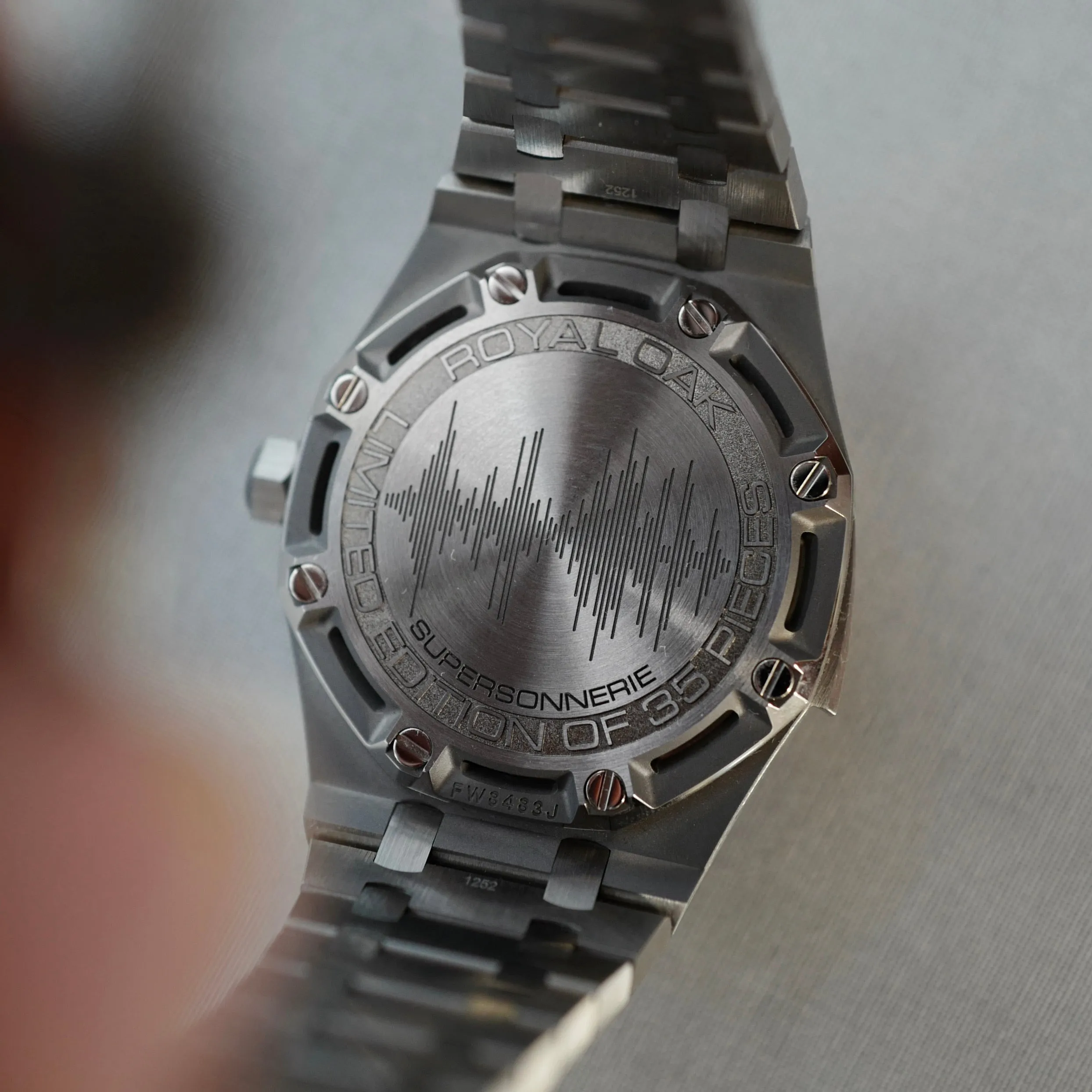 Audemars Piguet Salmon Dial Royal Oak Minute Repeater Supersonnerie Ref. 26591