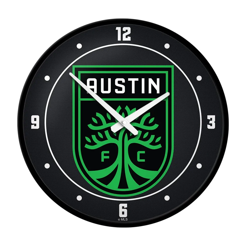 Austin FC: Modern Disc Wall Clock